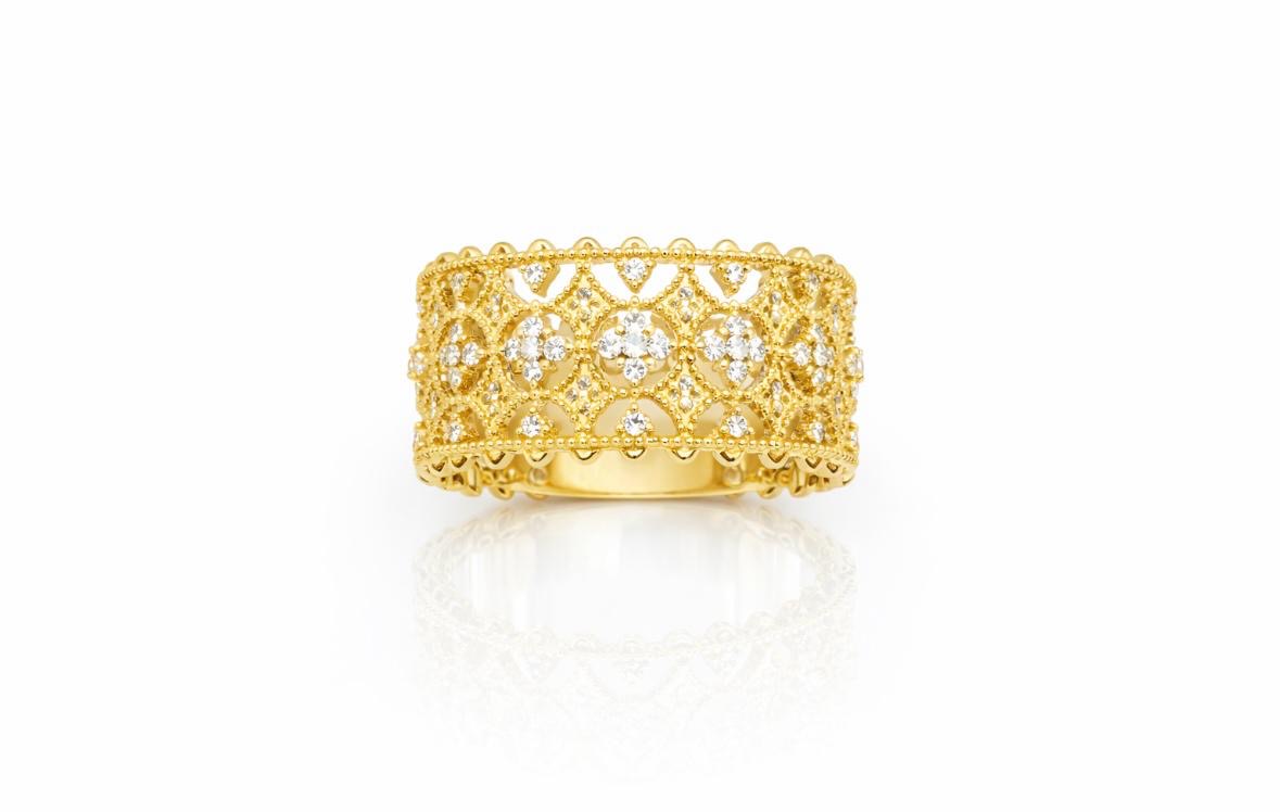BAGUE CAMELIA DENTELLES