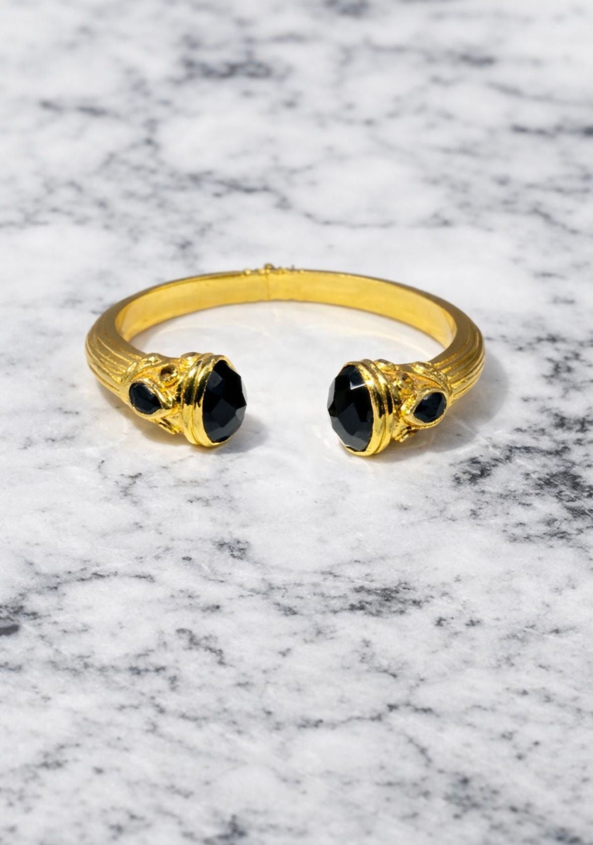 Bracelet Zinnia pierres naturelles Onyx