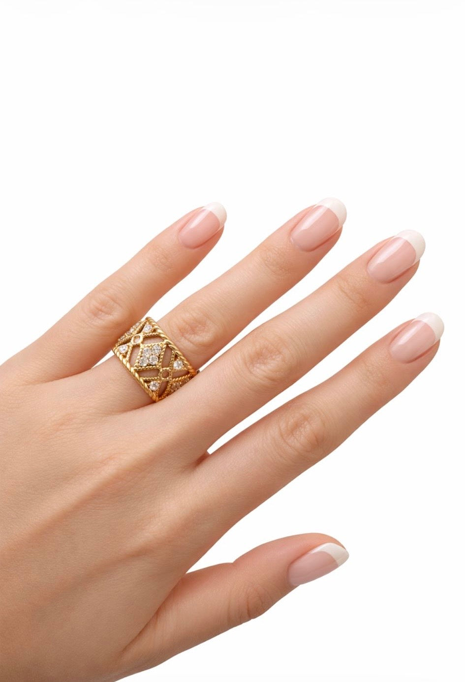EGLANTINE LOZENGES RING