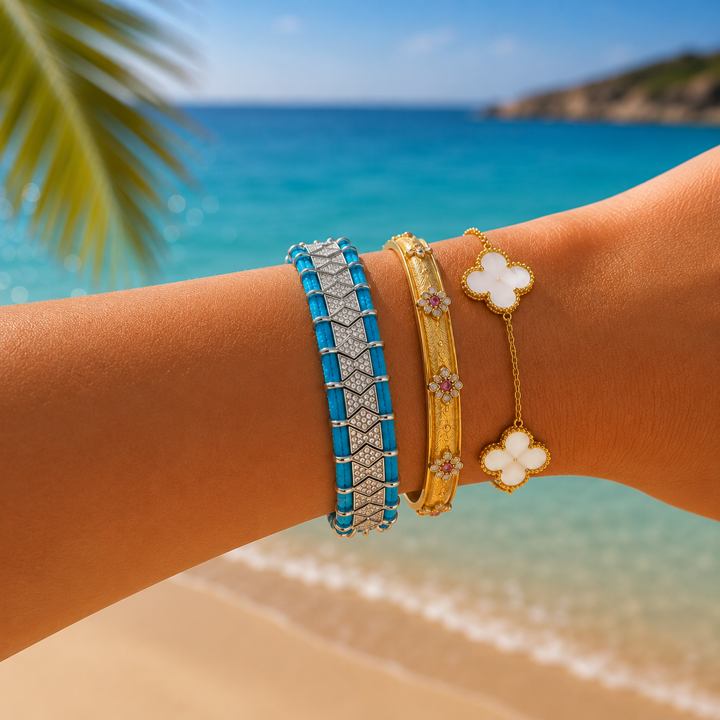 BRACELET RAJNI BLEU