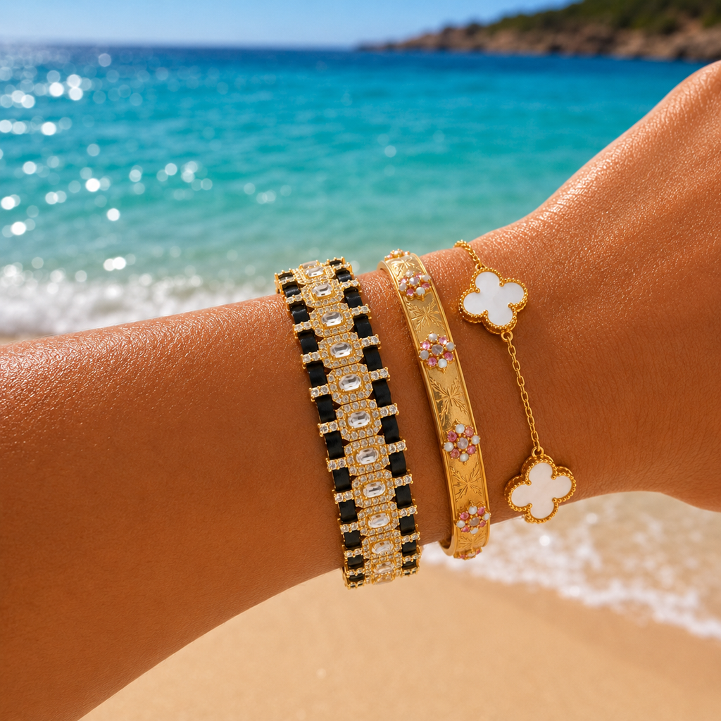 BRACELET DIYA DORÉ