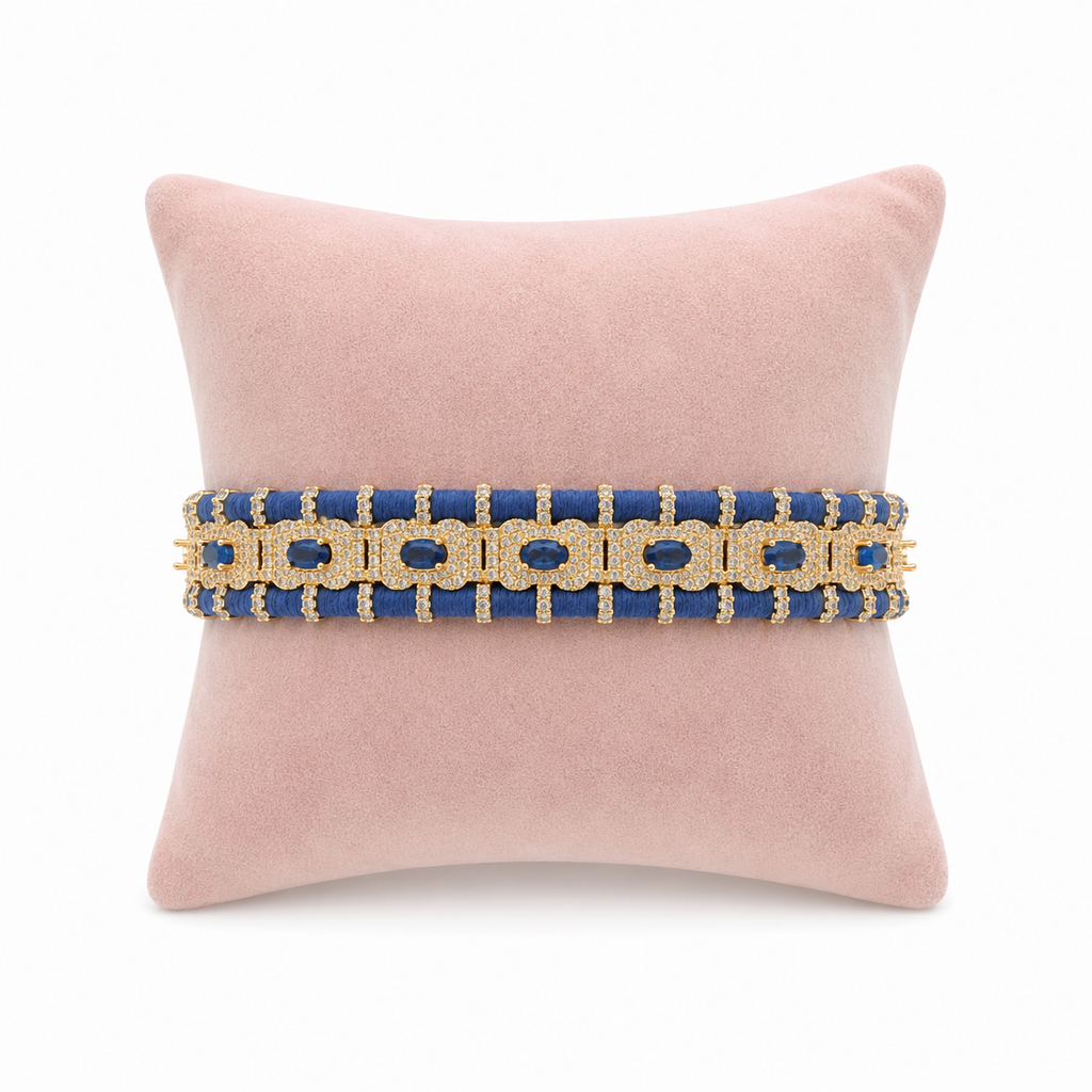 BRACELET DIYA BLEU
