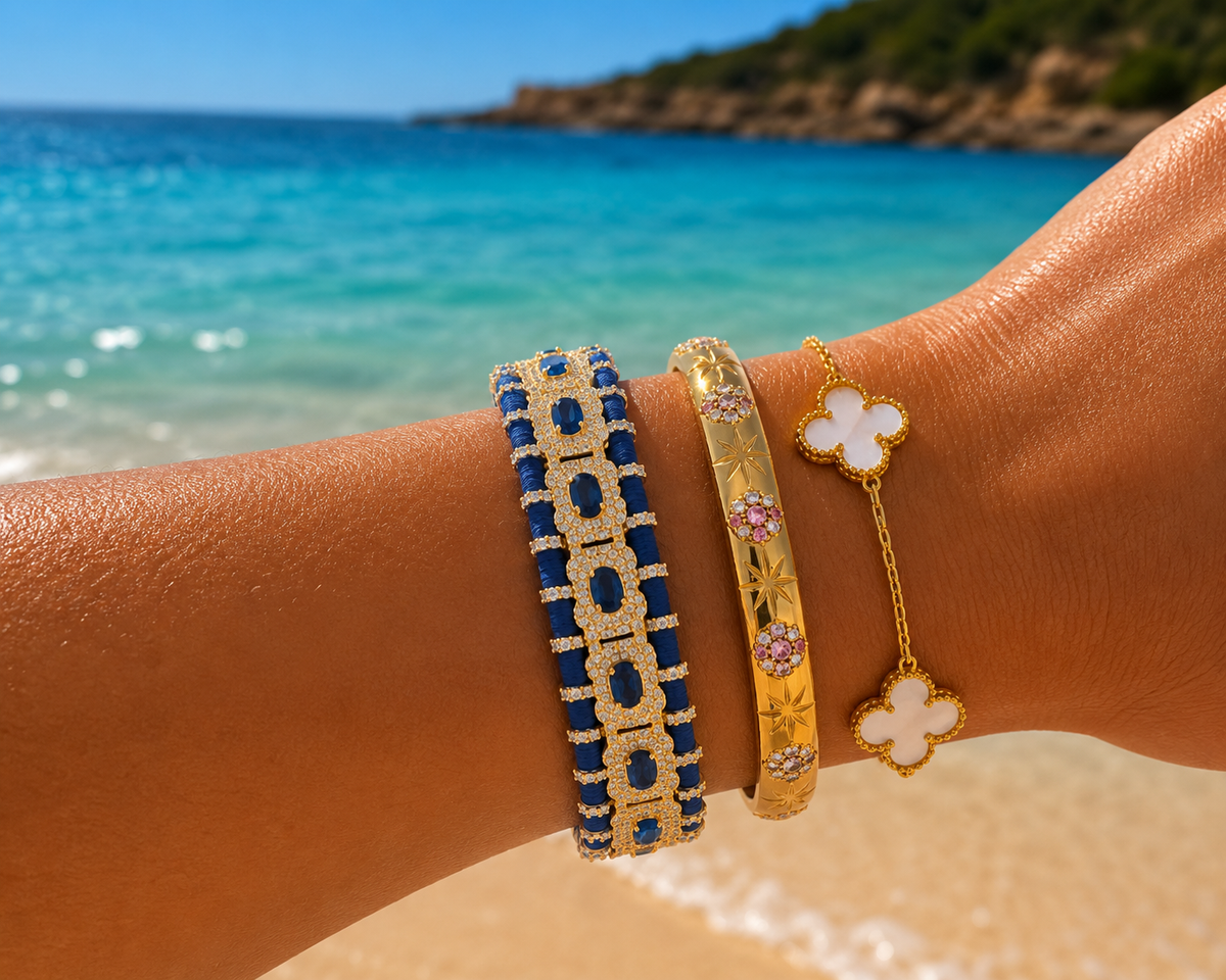 BRACELET DIYA BLEU