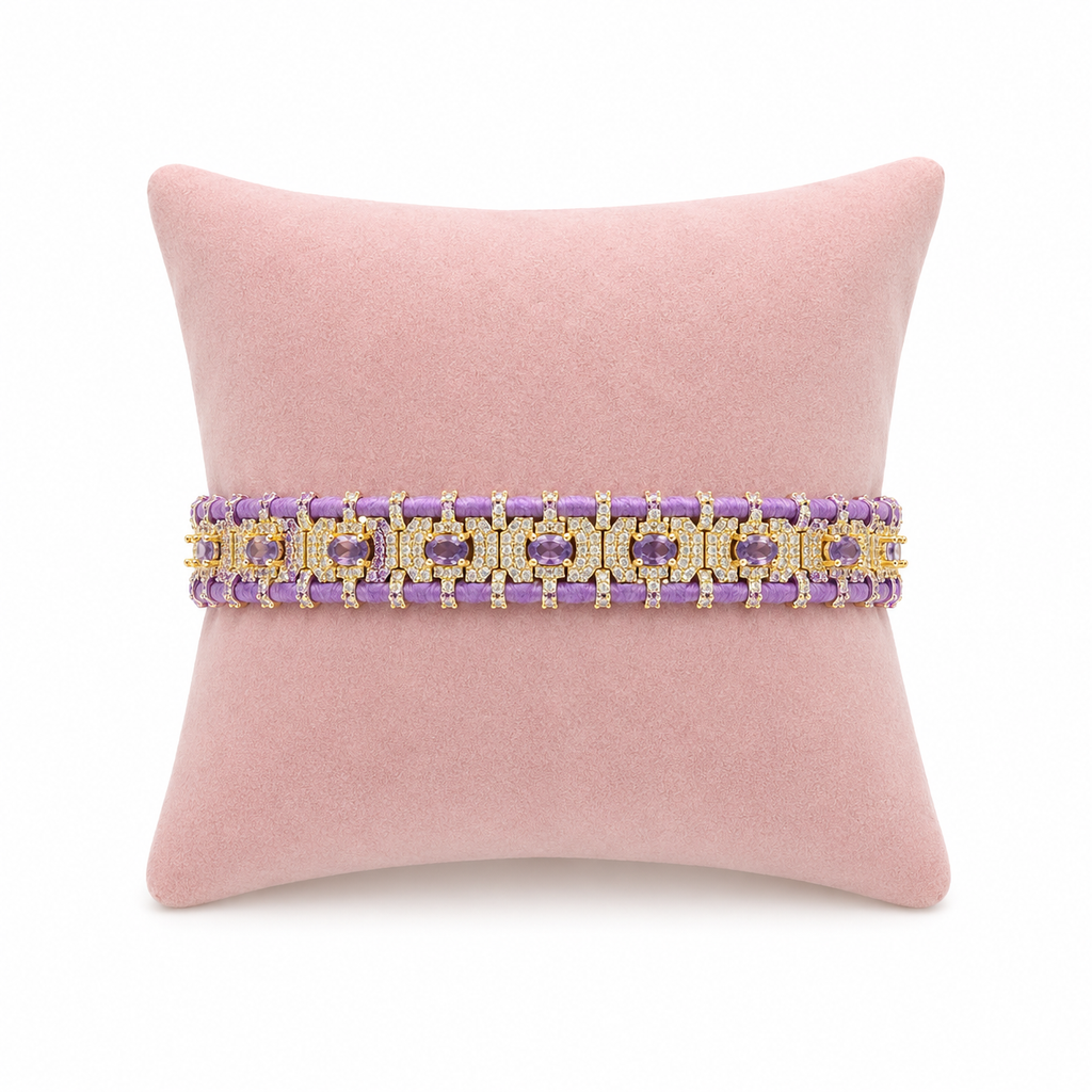 BRACELET DIYA MAUVE