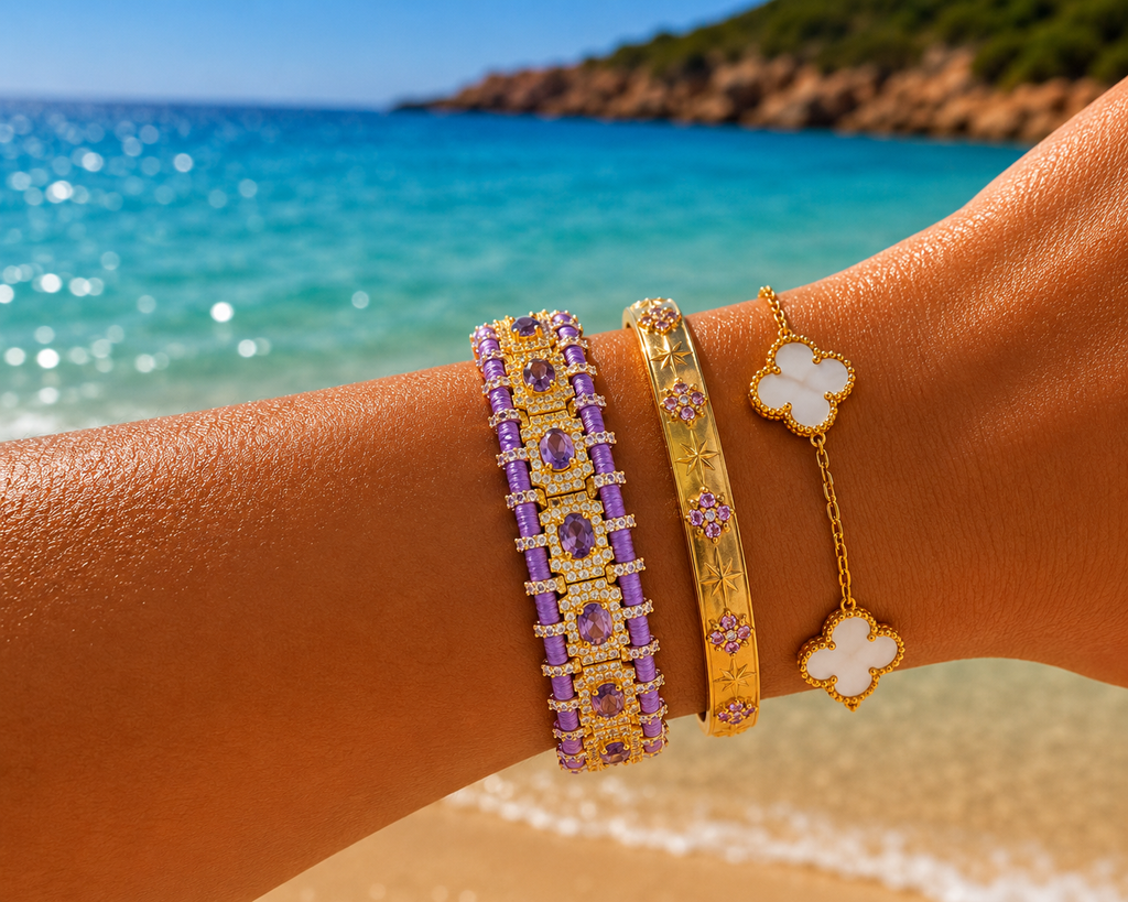 BRACELET DIYA MAUVE
