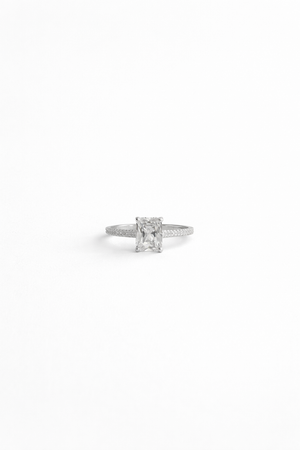 BAGUE SOLITAIRE CLARKIA