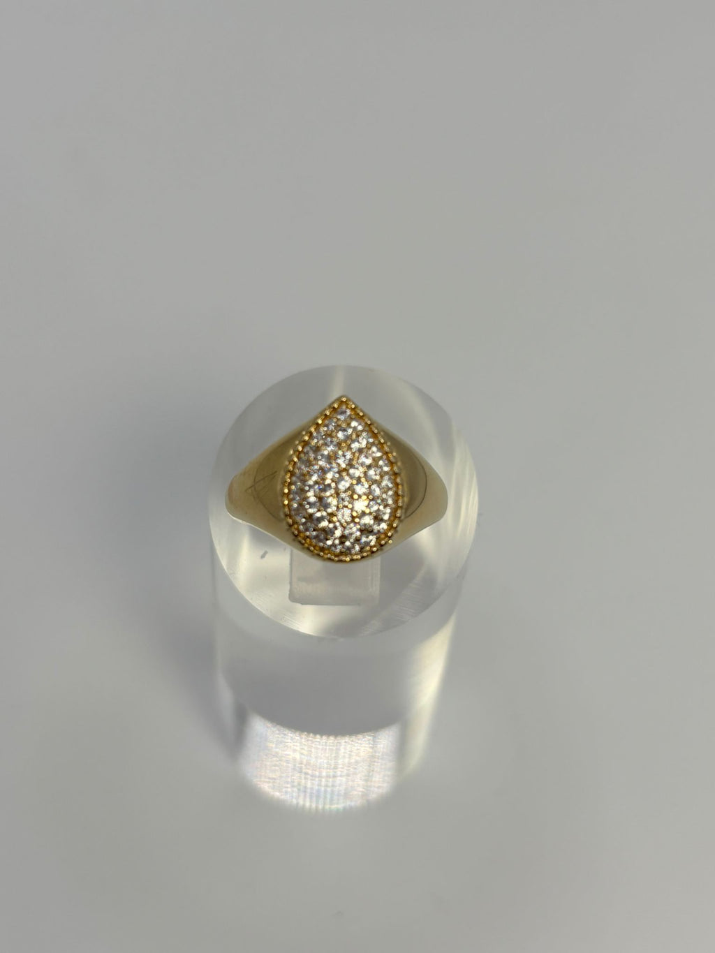 Bague Dahlia poire
