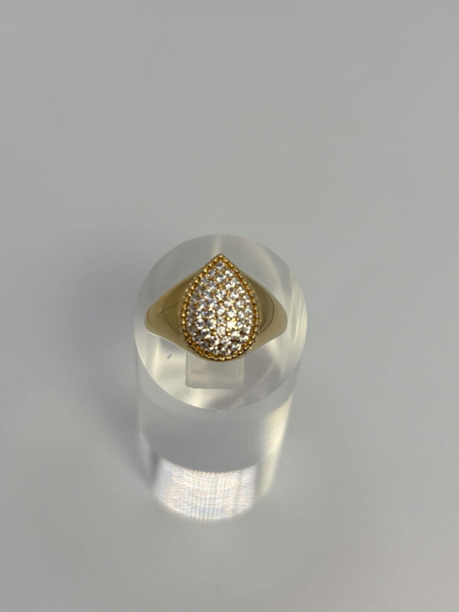 Bague Dahlia poire