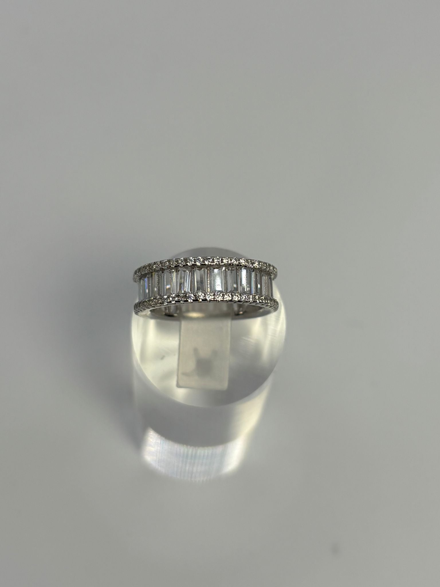 Bague Freesia alliance baguettes