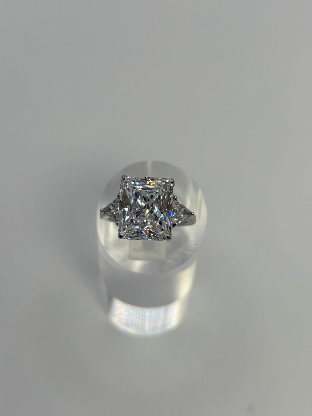 Bague Alysse Solitaire blanche