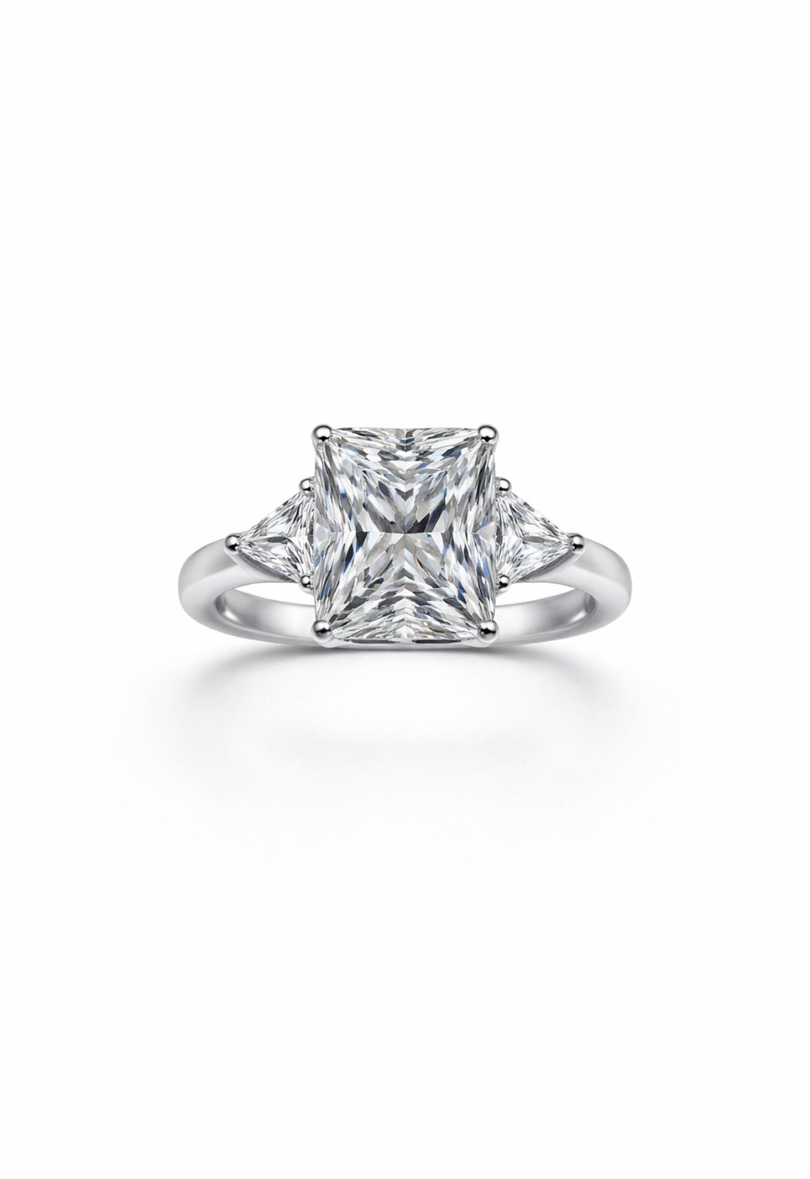 WHITE ALYSSE SOLITAIRE RING