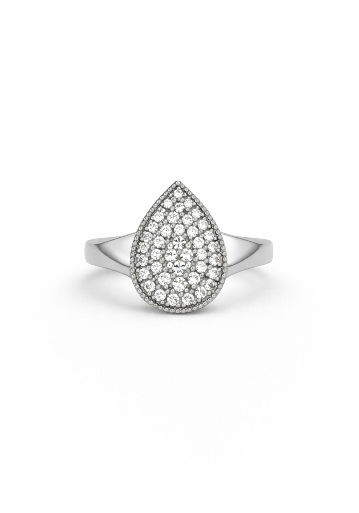 Bague Dahlia poire