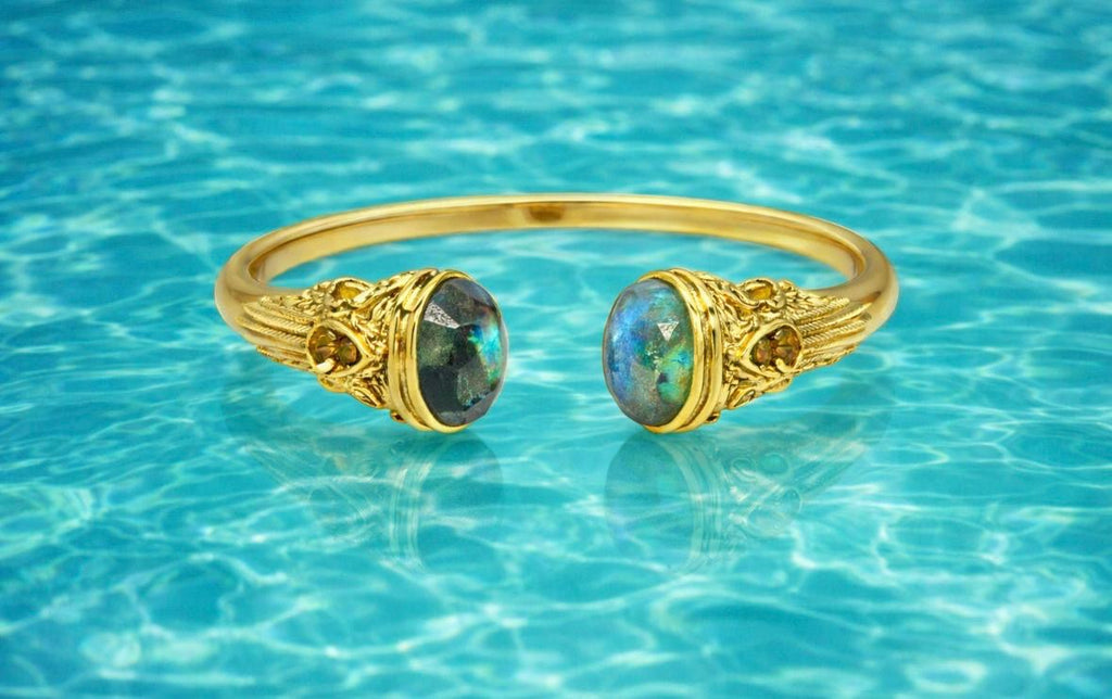 BRACELET ZINNIA PIERRES NATURELLES LABRADORITE