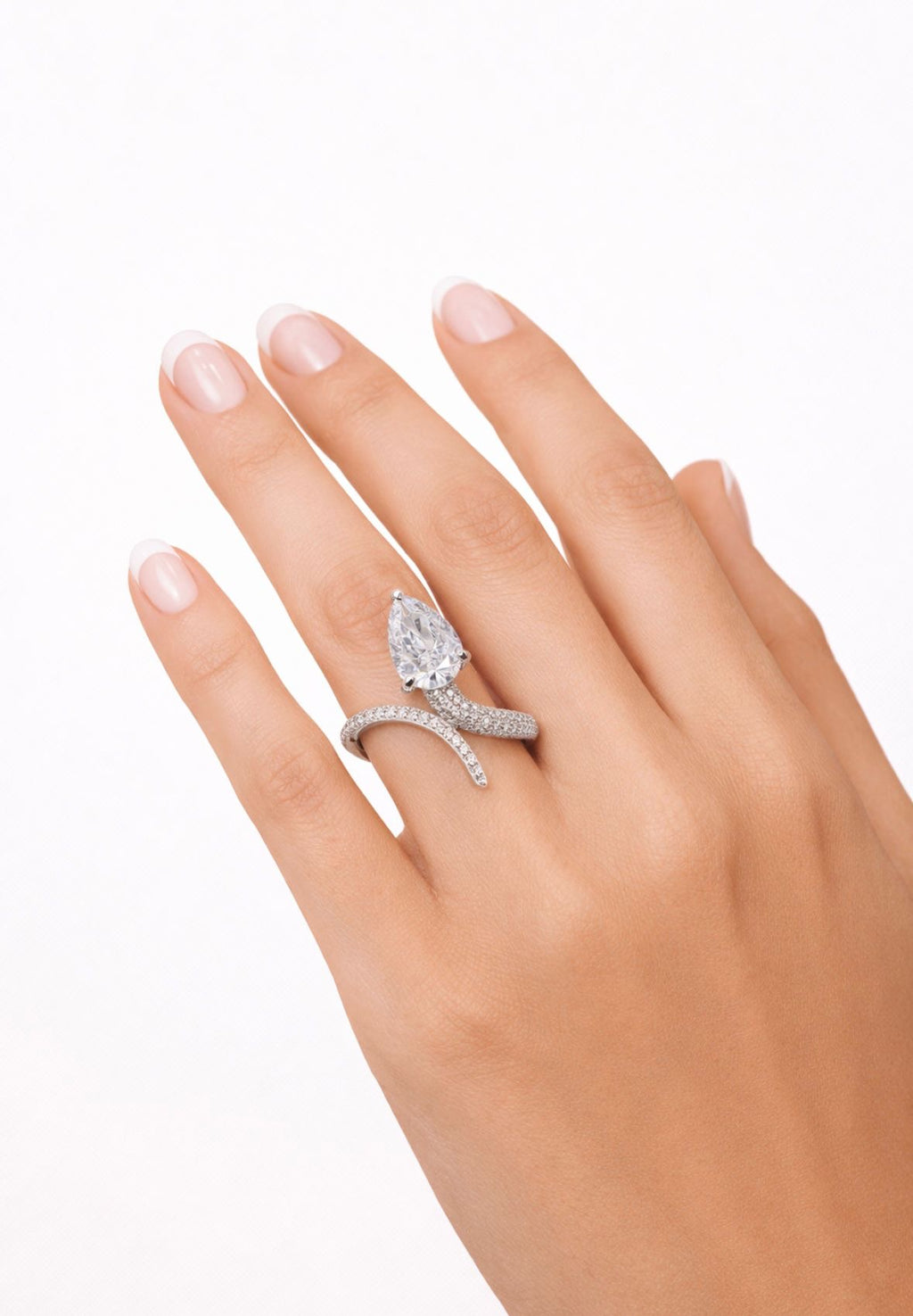 Bague Iris solitaire