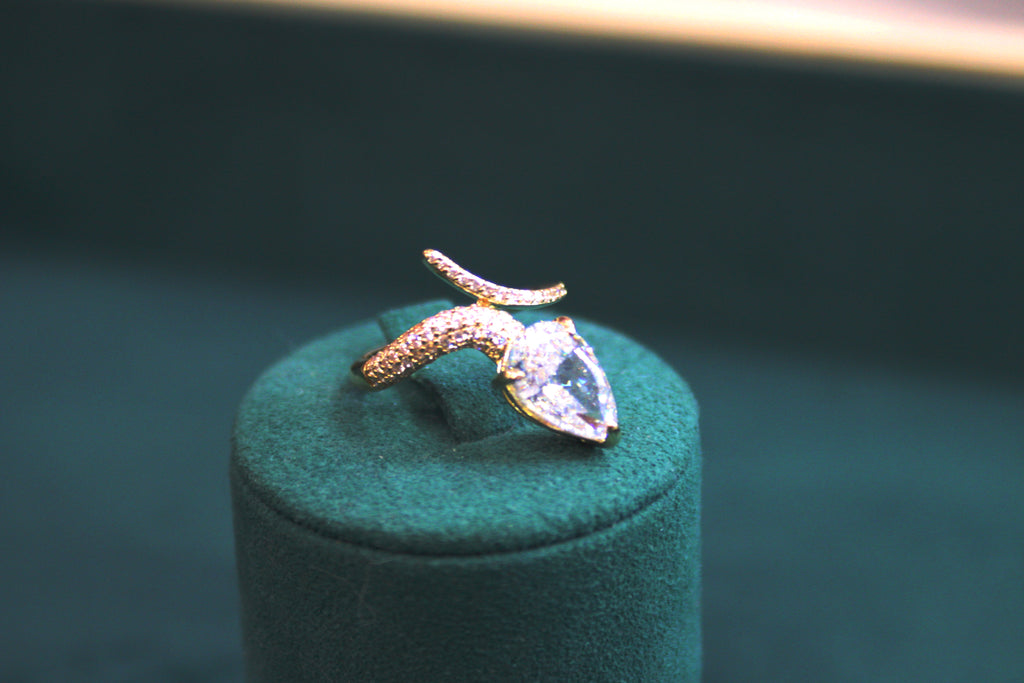 Bague Iris solitaire