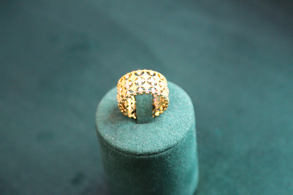 Bague Camelia dentelles