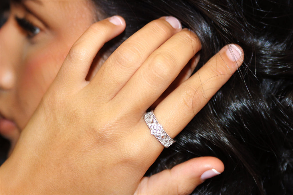 Bague Capucine dentelles