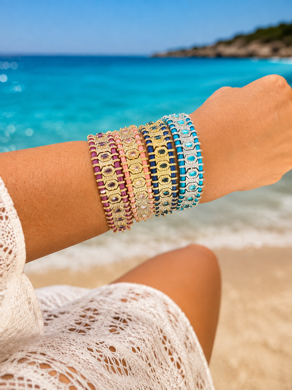 BRACELET DIYA TURQUOISE
