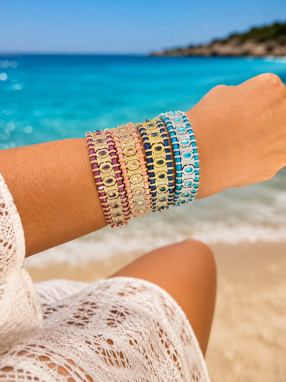 BRACELET DIYA TURQUOISE